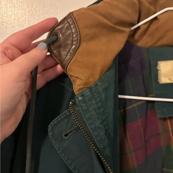 VINTAGE JLC Outerwear Teal Winter Heavy Duty Field Jacket - Picture 4 of 10
